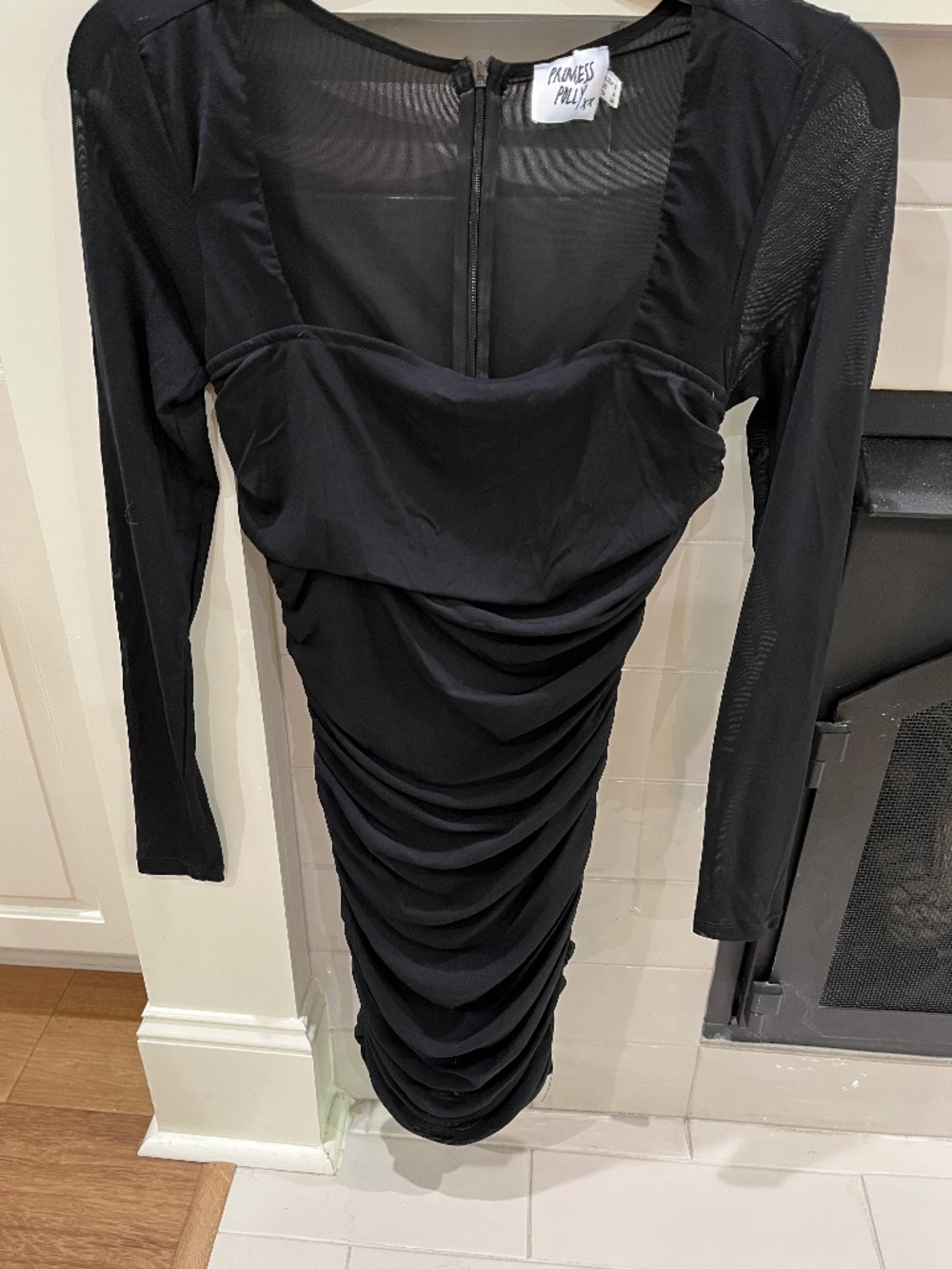 Princess Polly black dress size 4